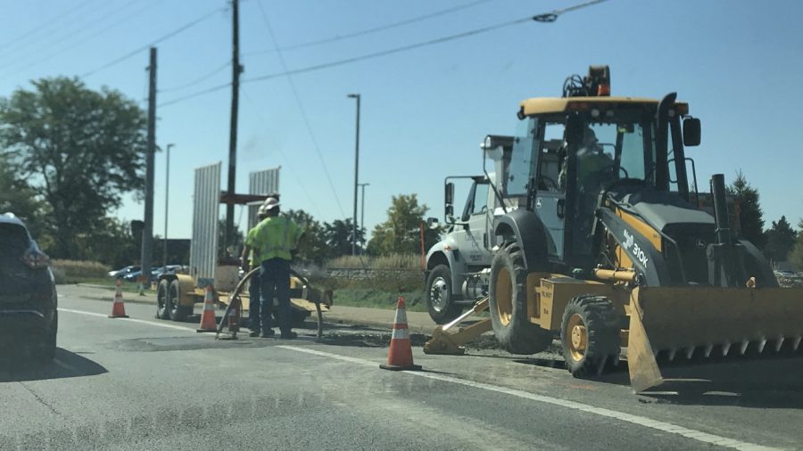 Gas work on Maple is causing delays