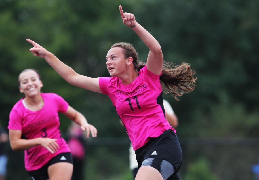 The Muskingum University women's soccer team were one of four teams for the university that were undefeated over the weekend. Credit: Muskingum Athletics Communications