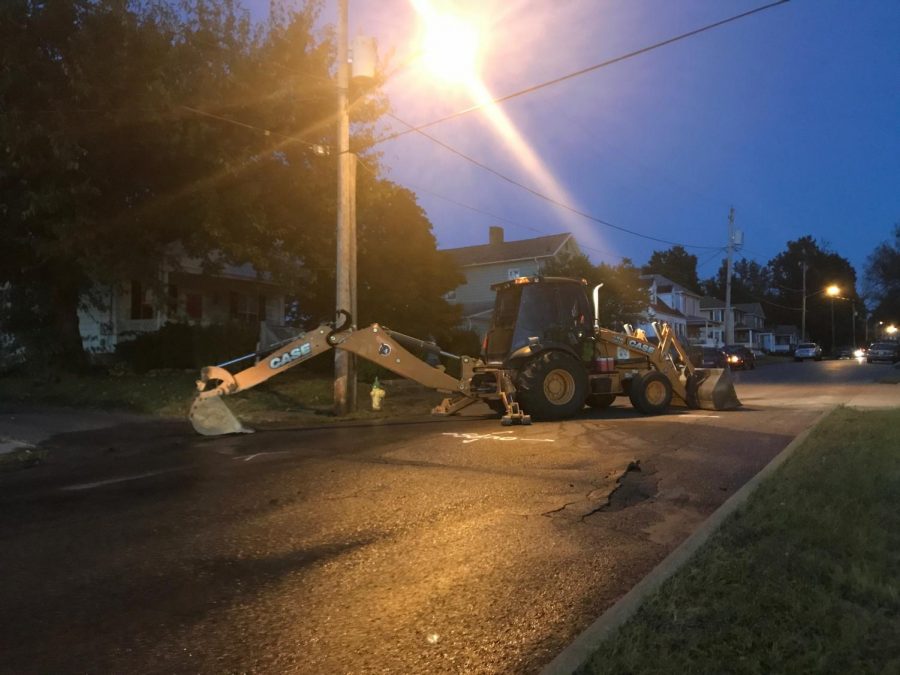 Taylor Street closed off to Maple Avenue due to water main break