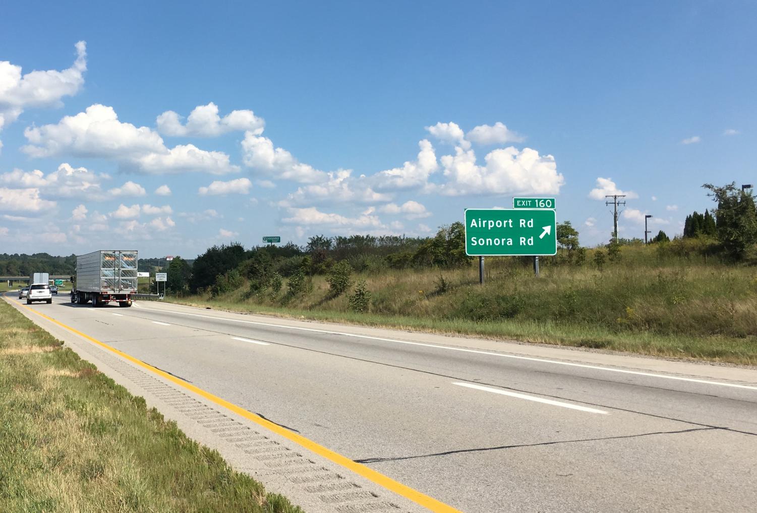 Two exits on I-70 to be shut down Wednesday – Y-City News