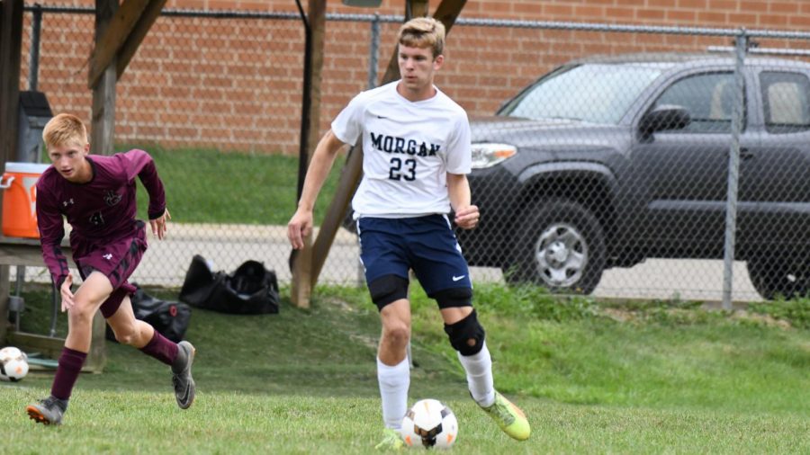 Morgans Carver Myers notched the only goal of the day against John Glenn.