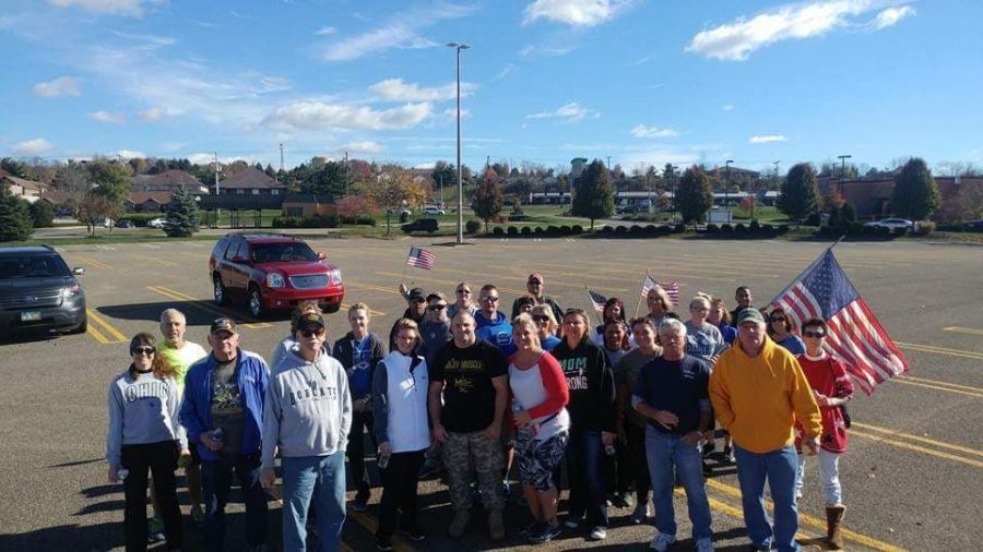 A photo of a previous March 4 Vets group. Photo provided by Justin Smith.