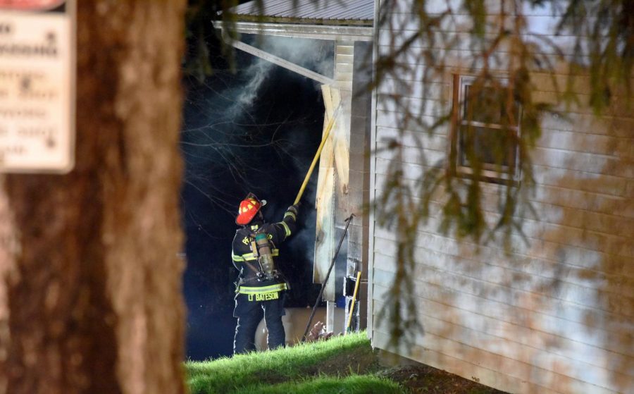 Cracked chimney causes Friday night fire in Perry Township