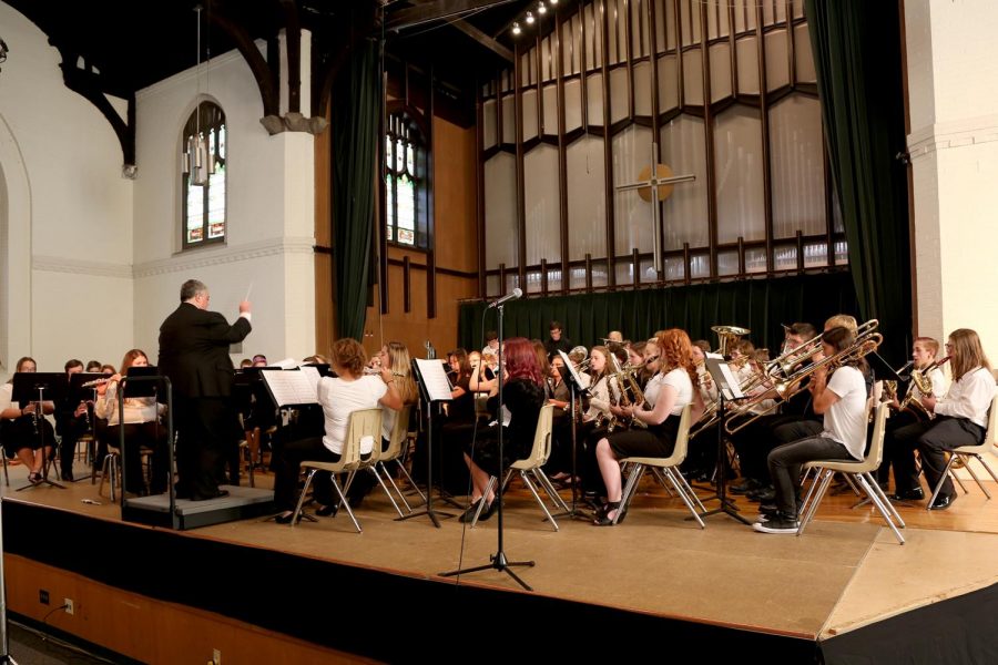 High school band standouts give two free performances at Muskingum University