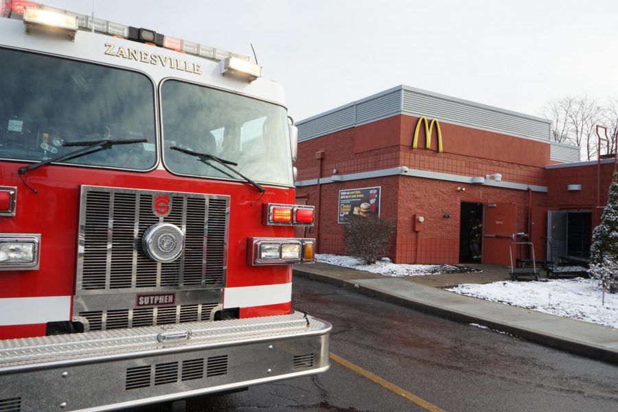Maysville+Avenue+McDonalds+evacuated+for+electrical+issue