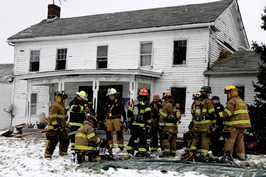 Unoccupied home damaged in fire Saturday afternoon