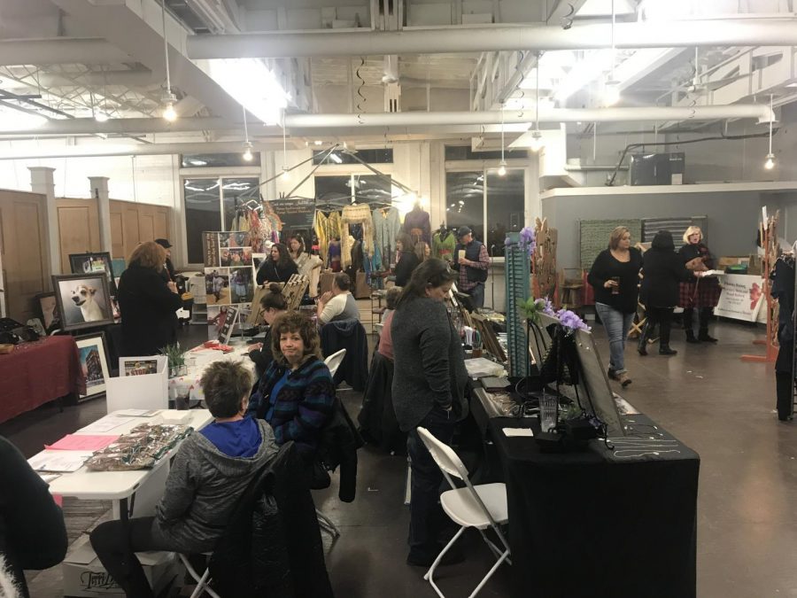 Vendors from Zanesville to Columbus displayed their work Friday evening at Weasel Boy Brewing for the second annual Shop to Stop Human Trafficking.