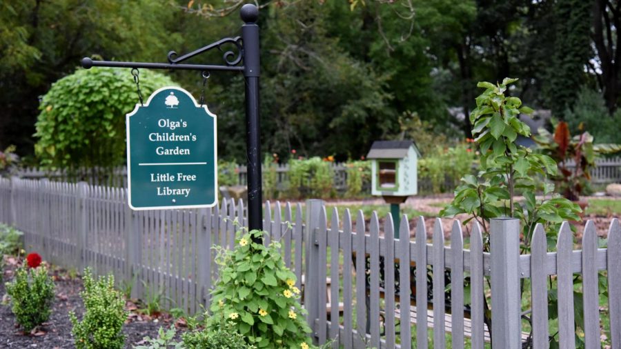 Olgas Childrens Garden is located inside the Mission Oaks Garden, a Muskingum Valley Park District property, at 424 Hunter Ave. in Zanesville.