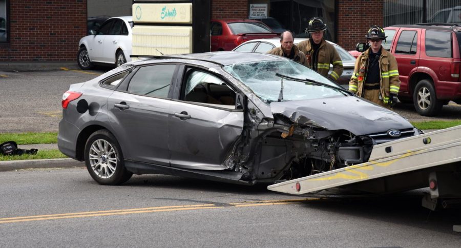 Driver says he fell asleep before striking pole, flipping car on Linden Avenue