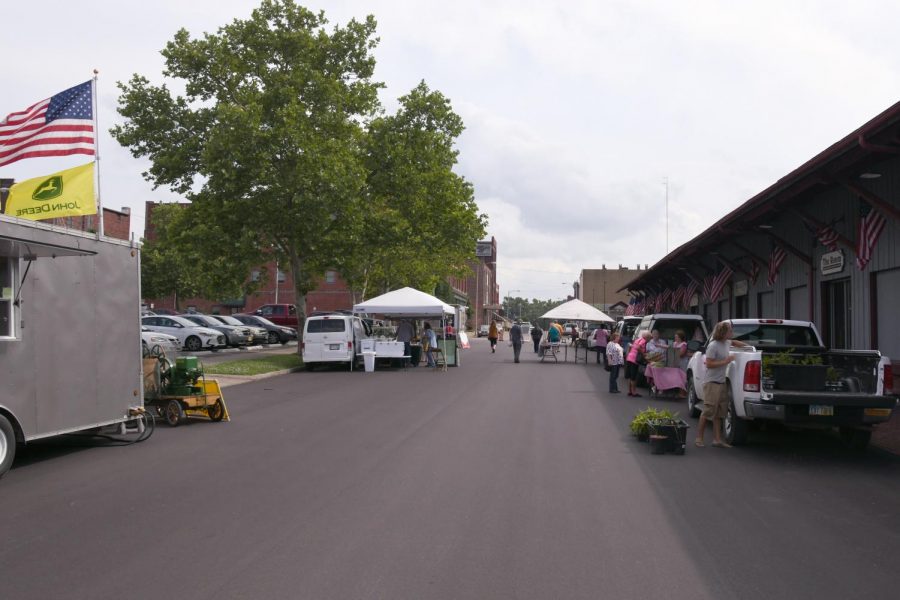 The Zanesville Farmers Market hosted downtown on Wednesdays is moving from Third Street to Fourth Street.