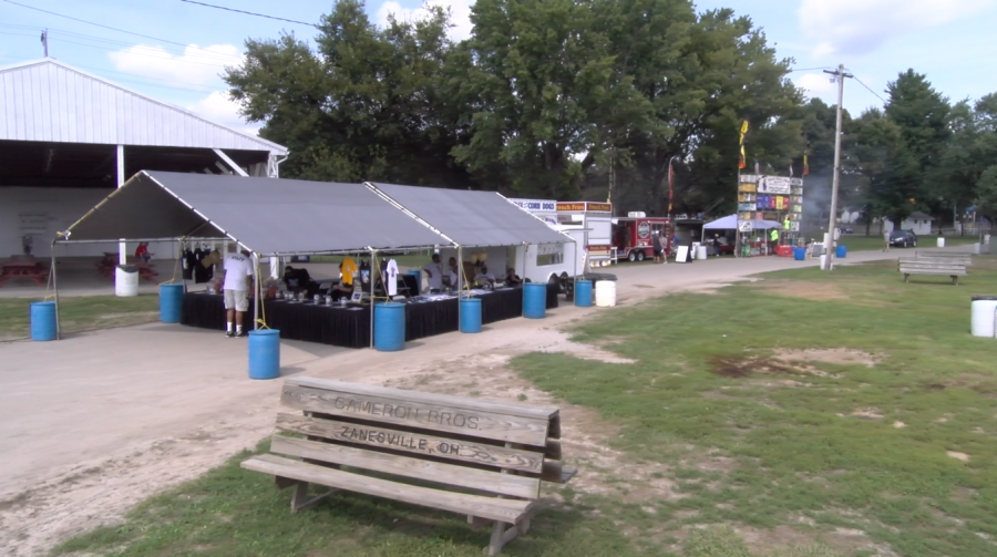 The Solid Gold Ribfest was originally held in downtown Zanesville before moving to the Muskingum County Fairgrounds.