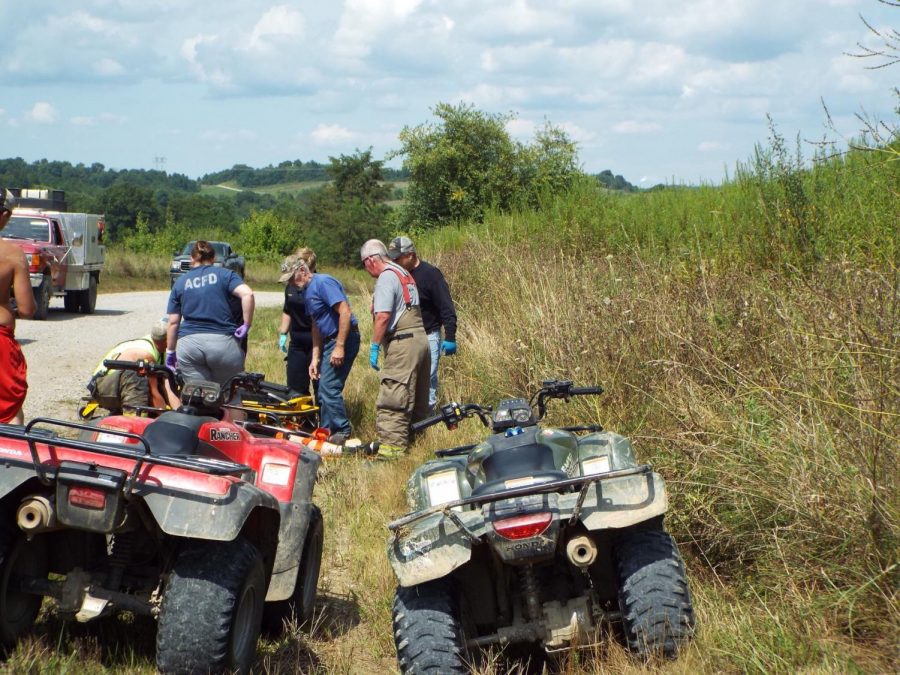 One injured in ATV accident