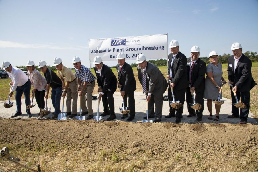 AMG Vanadium breaks ground at Eastpointe Business Park