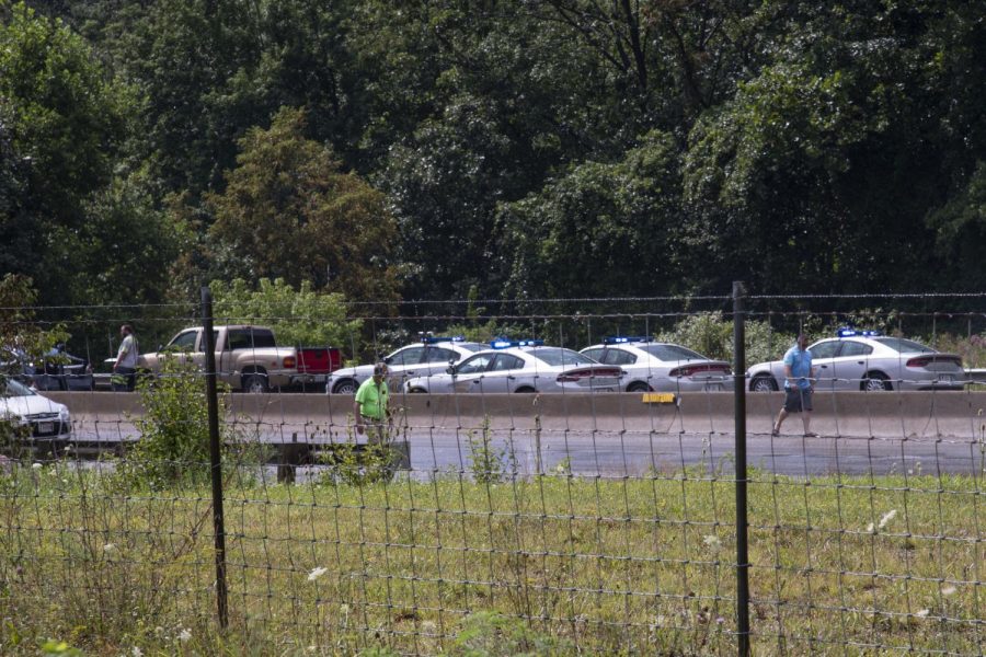 Pair of accidents shuts down westbound traffic on I-70 Thursday afternoon