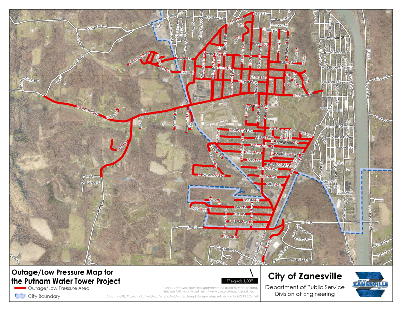 Boil+advisory+planned+for+parts+of+Zanesville