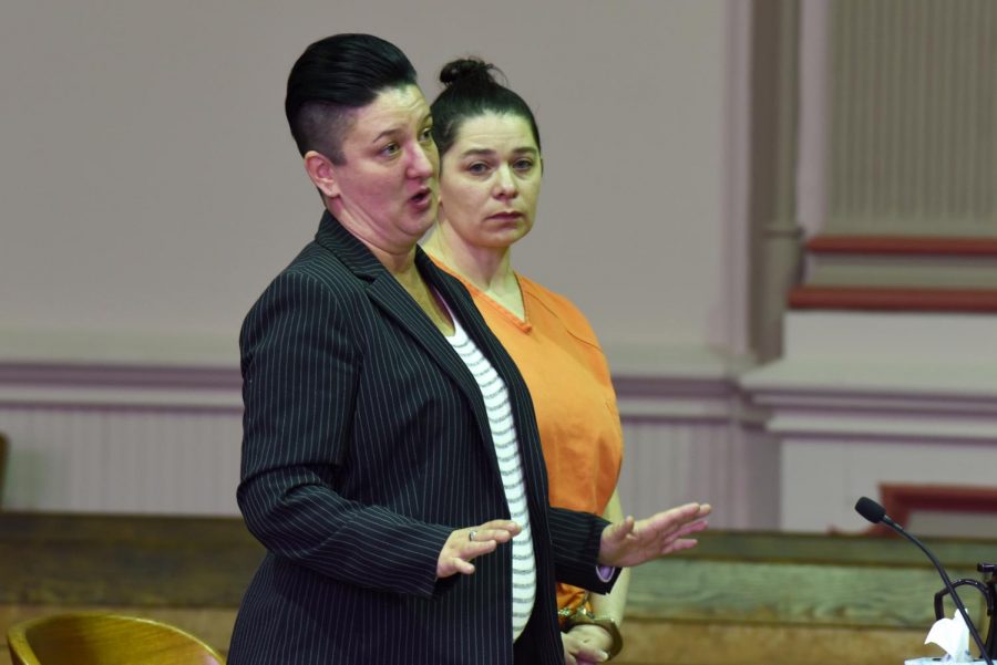 Defense Attorney Nicole Churchill becomes emotional during her defendants sentencing as she talked about her friendship that has developed with Gartner and states that shes not a bad person.