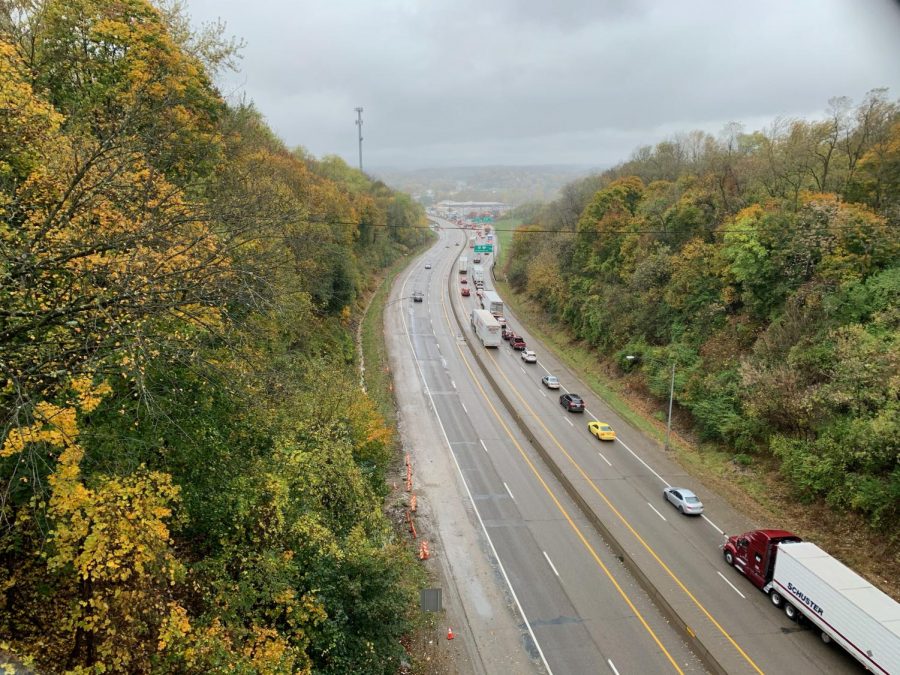 I-70 reopens after crash, traffic slow-moving