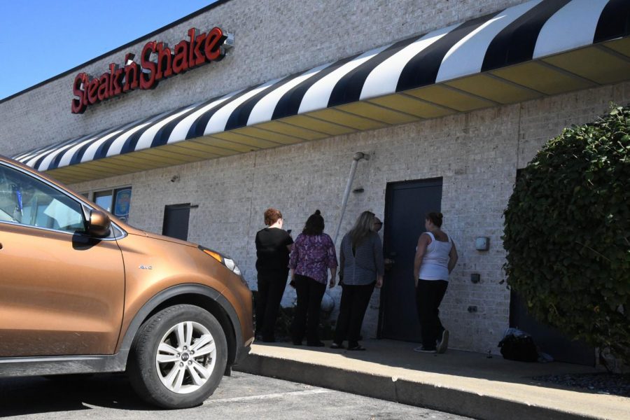 Car into Steak n Shake closes restaurant