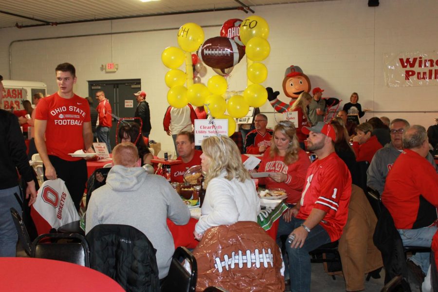 Photo provided by Jenni Materson from the 2018 Buckeye Pep Rally. 