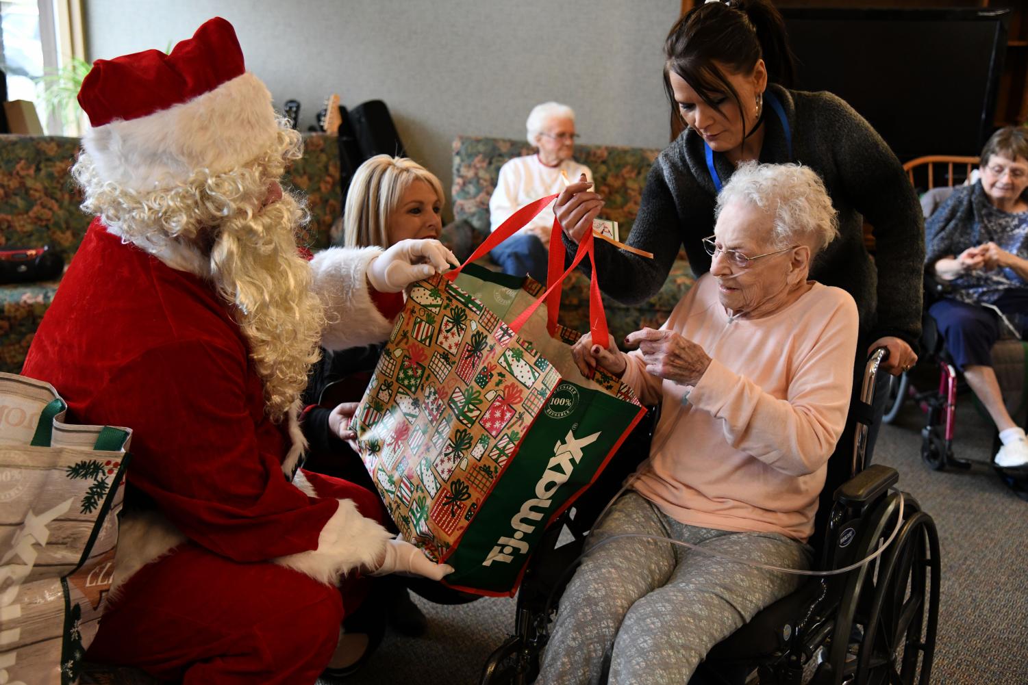 Seniors adopted for Christmas by families, businesses to spread the