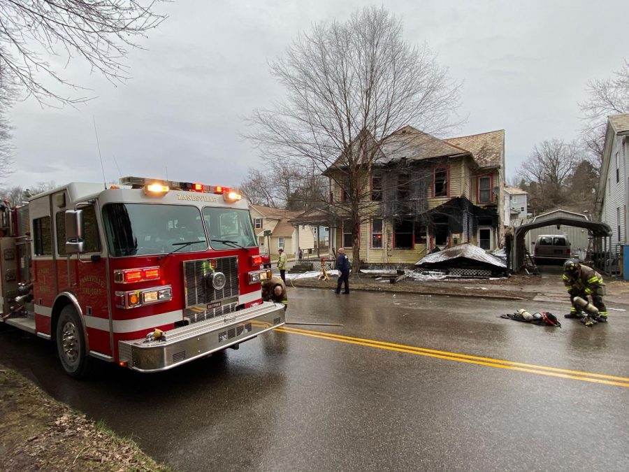 Family pets rescued from fire Monday