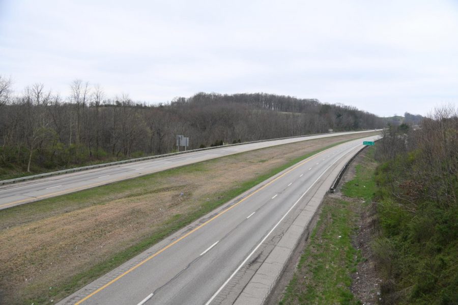 Traffic along I-70 in Zanesville decreases following Ohios stay-at-home order