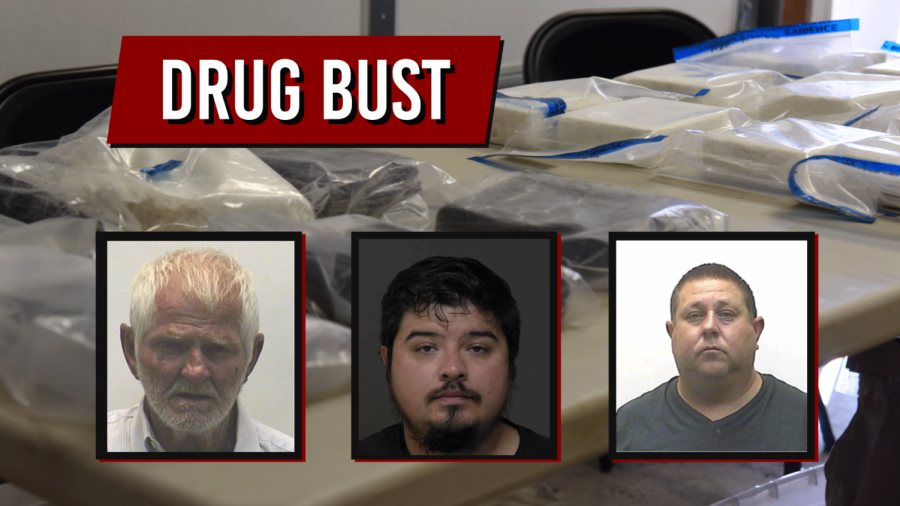 Ronald+Cooper%2C+Erick+Marquez+and+Jose+Gonzalez+all+face+33+years+in+prison+on+charges+related+to+trafficking.+