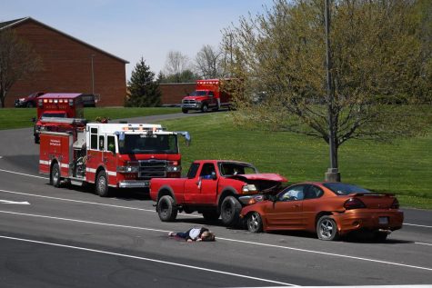 Mock crash held at Maysville High School