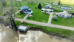 River slippage closes portion of Old River Road, remediation efforts ongoing